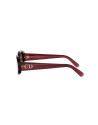 Occhiali da sole DiorGlow B3I Violet Oval Sunglasses disponibili online da Ottica Ricci
