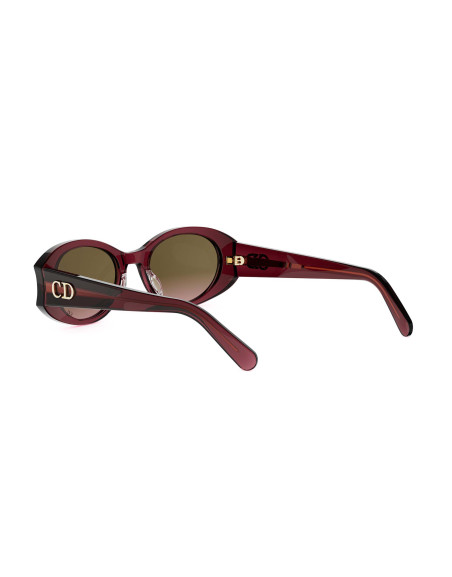Occhiali da sole DiorGlow B3I Violet Oval Sunglasses disponibili online da Ottica Ricci