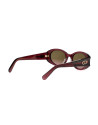 Occhiali da sole DiorGlow B3I Violet Oval Sunglasses disponibili online da Ottica Ricci