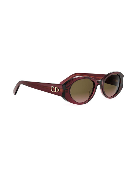 Occhiali da sole DiorGlow B3I Violet Oval Sunglasses disponibili online da Ottica Ricci