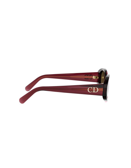 Occhiali da sole DiorGlow B3I Violet Oval Sunglasses disponibili online da Ottica Ricci