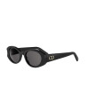 Occhiali da sole DiorGlow B3I Black Oval Sunglasses disponibili online da Ottica Ricci