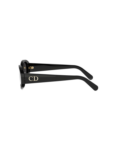 Occhiali da sole DiorGlow B3I Black Oval Sunglasses disponibili online da Ottica Ricci