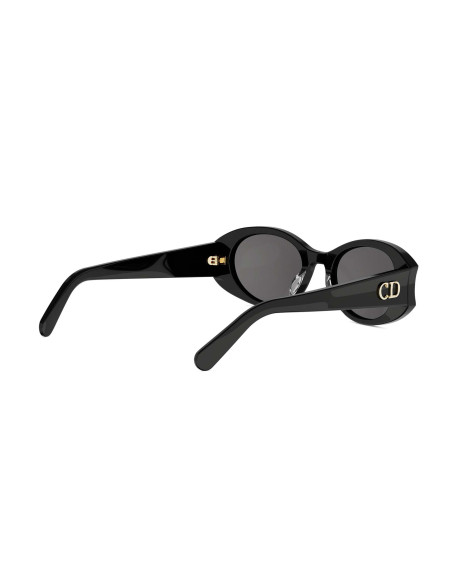 Occhiali da sole DiorGlow B3I Black Oval Sunglasses disponibili online da Ottica Ricci