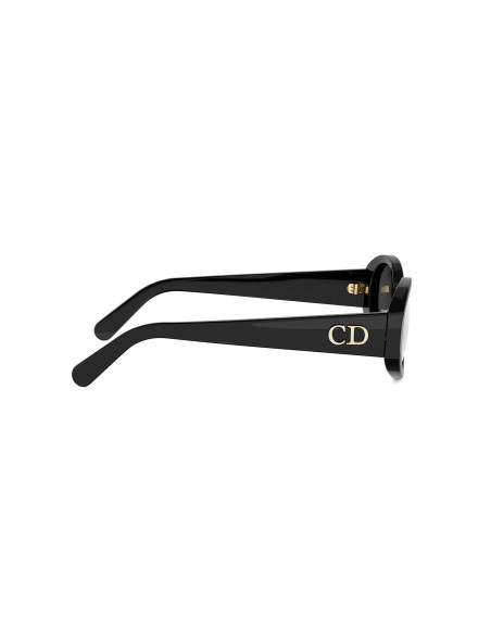 Occhiali da sole DiorGlow B3I Black Oval Sunglasses disponibili online da Ottica Ricci