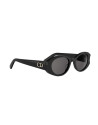 Occhiali da sole DiorGlow B3I Black Oval Sunglasses disponibili online da Ottica Ricci
