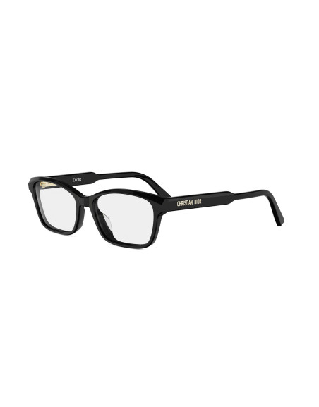 Occhiali da vista DiorPrismeO S7I Black Rectangular Eyeglasses disponibili online da Ottica Ricci