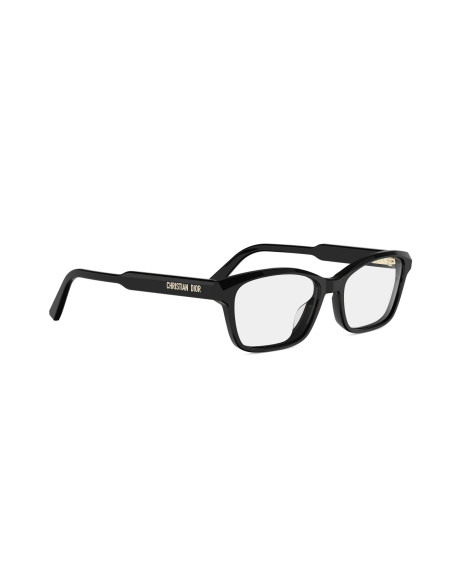 Occhiali da vista DiorPrismeO S7I Black Rectangular Eyeglasses disponibili online da Ottica Ricci