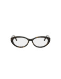 DiorGlowO B1I Havana Oval Eyeglasses