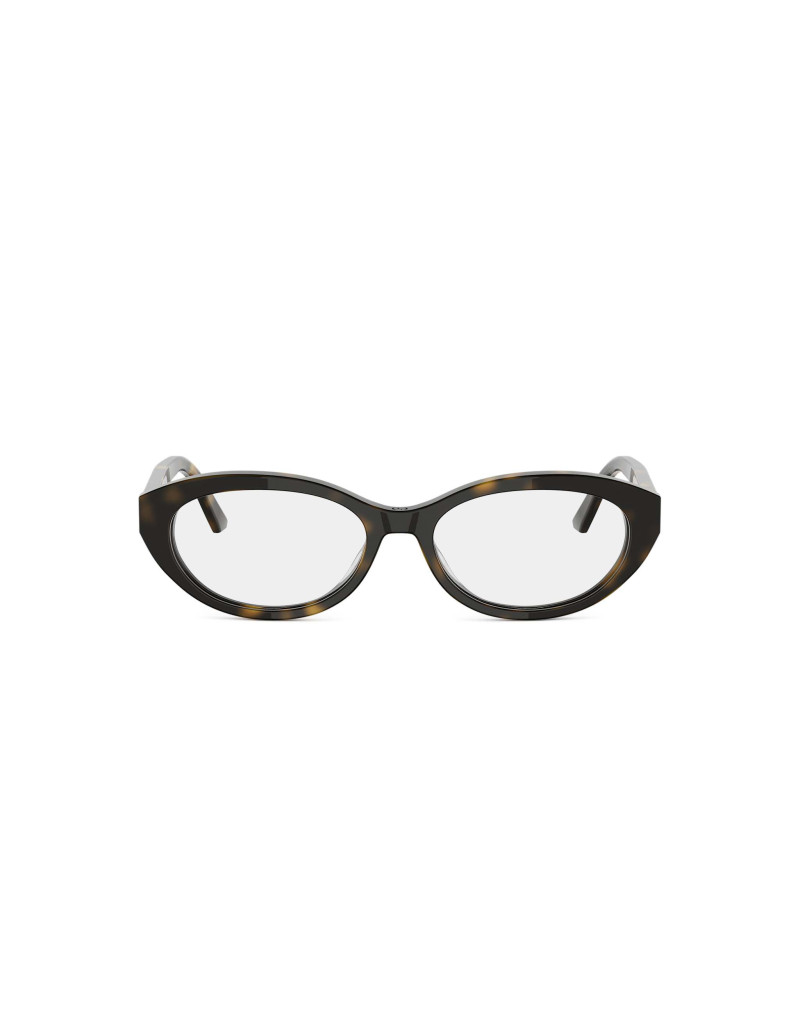 Occhiali da vista DiorGlowO B1I Havana Oval Eyeglasses disponibili online da Ottica Ricci