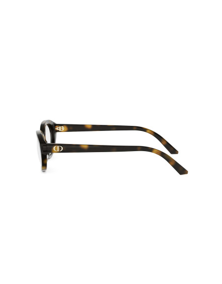 Occhiali da vista DiorGlowO B1I Havana Oval Eyeglasses disponibili online da Ottica Ricci
