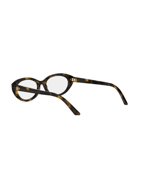 Occhiali da vista DiorGlowO B1I Havana Oval Eyeglasses disponibili online da Ottica Ricci
