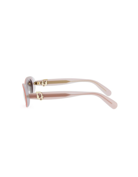 Occhiali da sole Dior Oblique B1I Rose Oval Sunglasses disponibili online da Ottica Ricci