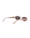 Occhiali da sole Dior Oblique B1I Rose Oval Sunglasses disponibili online da Ottica Ricci