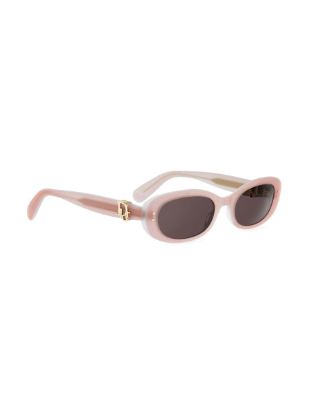 Occhiali da sole Dior Oblique B1I Rose Oval Sunglasses disponibili online da Ottica Ricci
