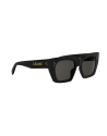 Occhiali da sole CELINE 3 Dots Black Square Sunglasses disponibili online da Ottica Ricci