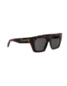 Occhiali da sole CELINE 3 Dots Havana Square Sunglasses disponibili online da Ottica Ricci