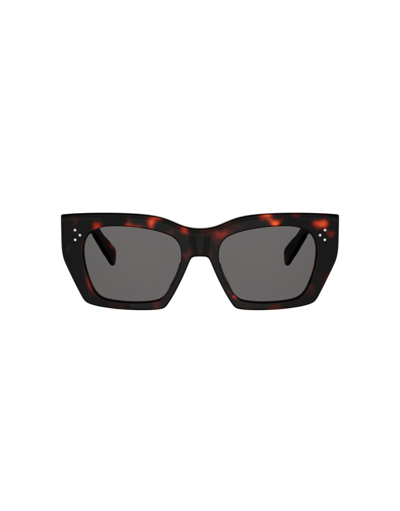 Occhiali da sole CELINE 3 Dots Havana Square Sunglasses disponibili online da Ottica Ricci
