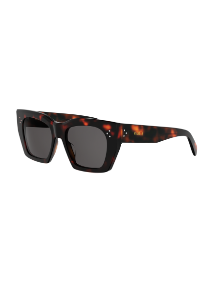 Occhiali da sole CELINE 3 Dots Havana Square Sunglasses disponibili online da Ottica Ricci