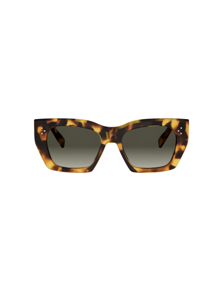 Occhiali da sole CELINE 3 Dots Havana Square Sunglasses disponibili online da Ottica Ricci