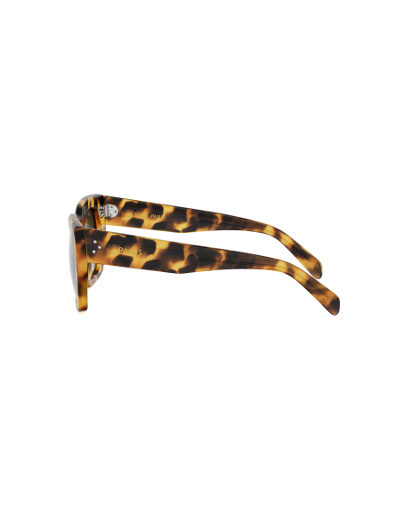 Occhiali da sole CELINE 3 Dots Havana Square Sunglasses disponibili online da Ottica Ricci