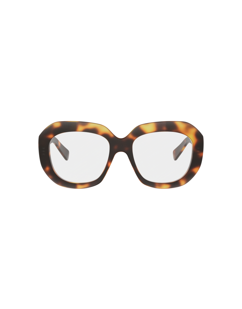 Occhiali da vista CELINE 3 Dots HD Havana Geometric Eyeglasses disponibili online da Ottica Ricci