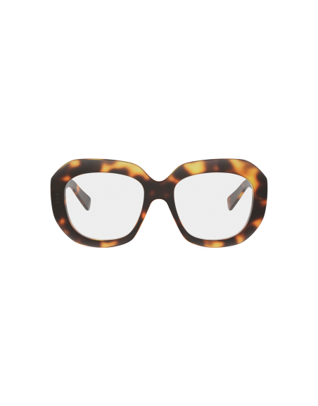 Occhiali da vista CELINE 3 Dots HD Havana Geometric Eyeglasses disponibili online da Ottica Ricci