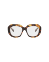 Occhiali da vista CELINE 3 Dots HD Havana Geometric Eyeglasses disponibili online da Ottica Ricci
