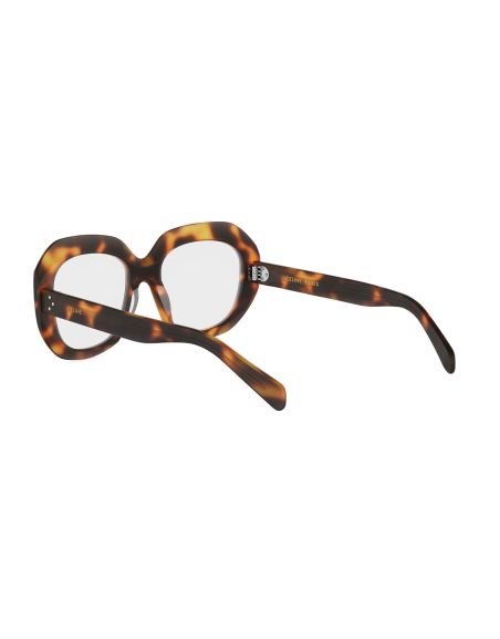 Occhiali da vista CELINE 3 Dots HD Havana Geometric Eyeglasses disponibili online da Ottica Ricci