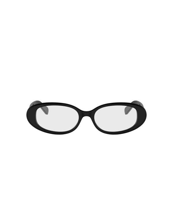 Occhiali da vista Triomphe Mini Black Oval Eyeglasses disponibili online da Ottica Ricci