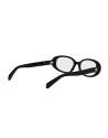 Occhiali da vista Triomphe Mini Black Oval Eyeglasses disponibili online da Ottica Ricci