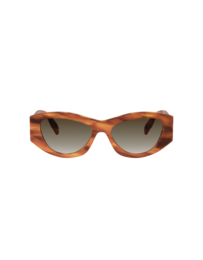 Occhiali da sole Triomphe Havana Geometric Sunglasses disponibili online da Ottica Ricci