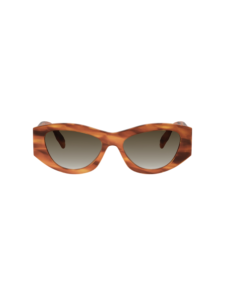 Occhiali da sole Triomphe Havana Geometric Sunglasses disponibili online da Ottica Ricci