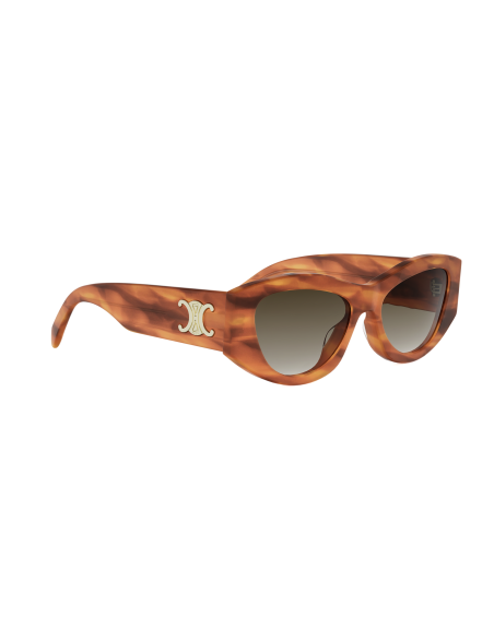 Occhiali da sole Triomphe Havana Geometric Sunglasses disponibili online da Ottica Ricci