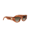 Occhiali da sole Triomphe Havana Geometric Sunglasses disponibili online da Ottica Ricci