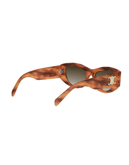Occhiali da sole Triomphe Havana Geometric Sunglasses disponibili online da Ottica Ricci