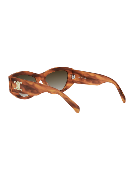 Occhiali da sole Triomphe Havana Geometric Sunglasses disponibili online da Ottica Ricci