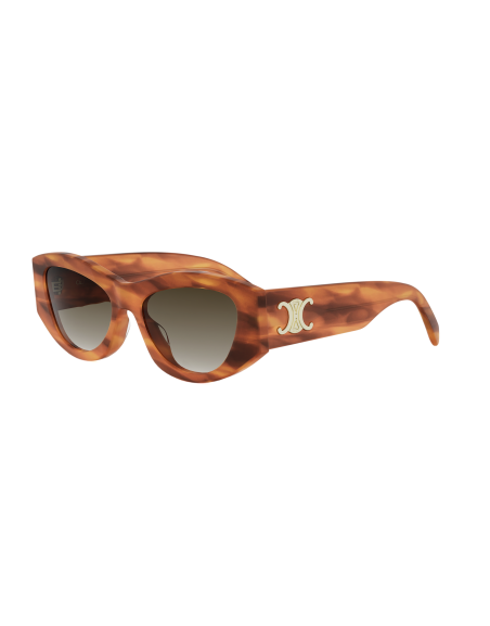 Occhiali da sole Triomphe Havana Geometric Sunglasses disponibili online da Ottica Ricci