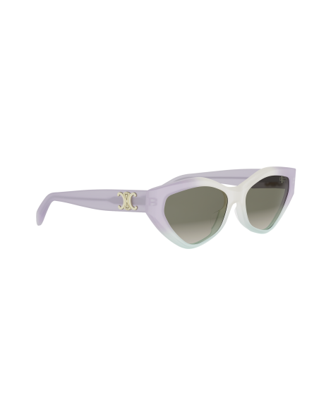 Occhiali da sole Triomphe Violet Cat Eye Sunglasses disponibili online da Ottica Ricci