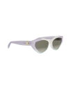 Occhiali da sole Triomphe Violet Cat Eye Sunglasses disponibili online da Ottica Ricci