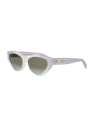 Occhiali da sole Triomphe Violet Cat Eye Sunglasses disponibili online da Ottica Ricci