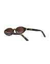 Occhiali da sole DiorPacific R1I Havana Oval Sunglasses disponibili online da Ottica Ricci