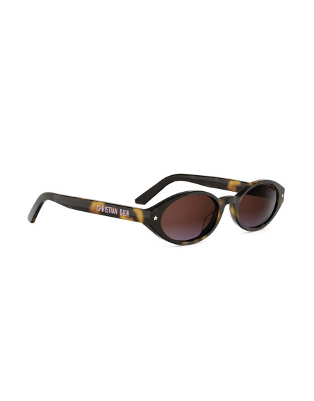 Occhiali da sole DiorPacific R1I Havana Oval Sunglasses disponibili online da Ottica Ricci