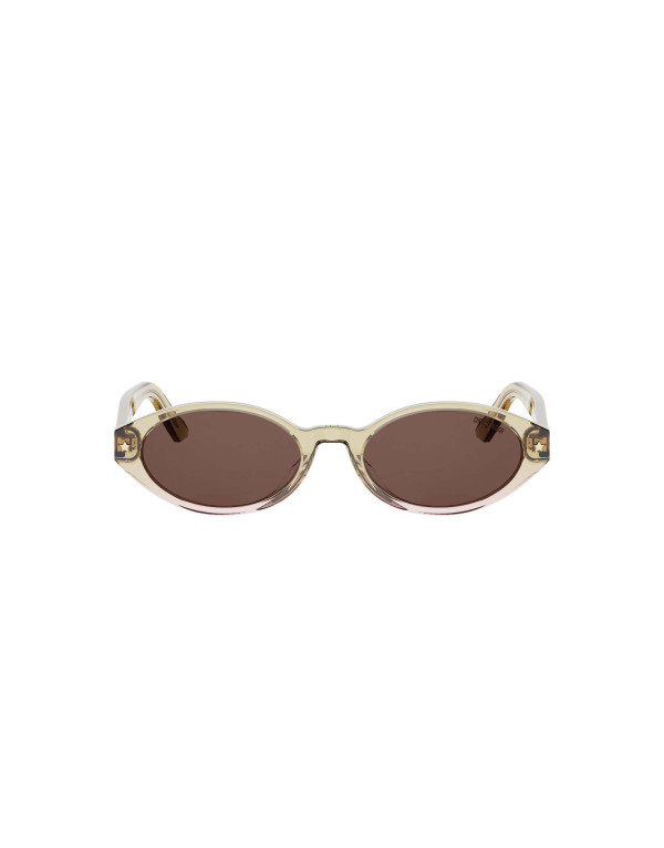 Occhiali da sole DiorPacific R1I Yellow Oval Sunglasses disponibili online da Ottica Ricci