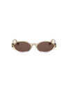 Occhiali da sole DiorPacific R1I Yellow Oval Sunglasses disponibili online da Ottica Ricci