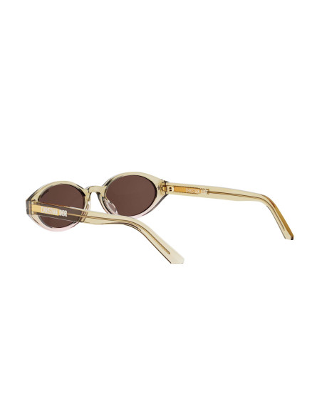 Occhiali da sole DiorPacific R1I Yellow Oval Sunglasses disponibili online da Ottica Ricci
