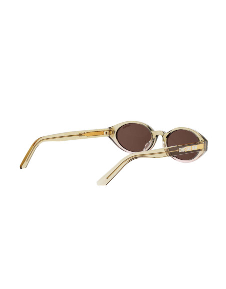 Occhiali da sole DiorPacific R1I Yellow Oval Sunglasses disponibili online da Ottica Ricci