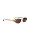 Occhiali da sole DiorPacific R1I Yellow Oval Sunglasses disponibili online da Ottica Ricci
