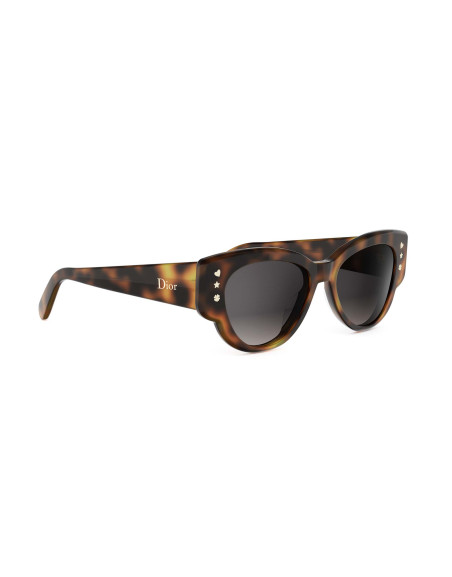 Occhiali da sole DiorLuckyCharms B1I Havana Butterfly Sunglasses disponibili online da Ottica Ricci