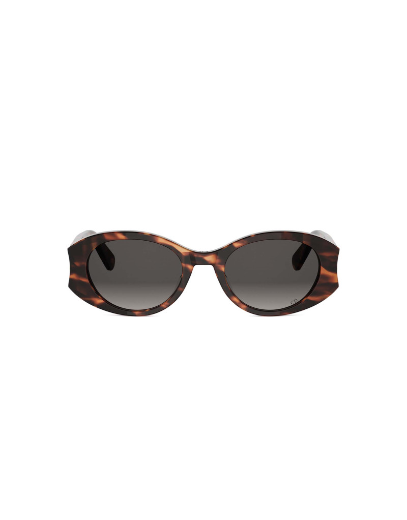 Occhiali da sole DiorGlow B3I Havana Oval Sunglasses disponibili online da Ottica Ricci